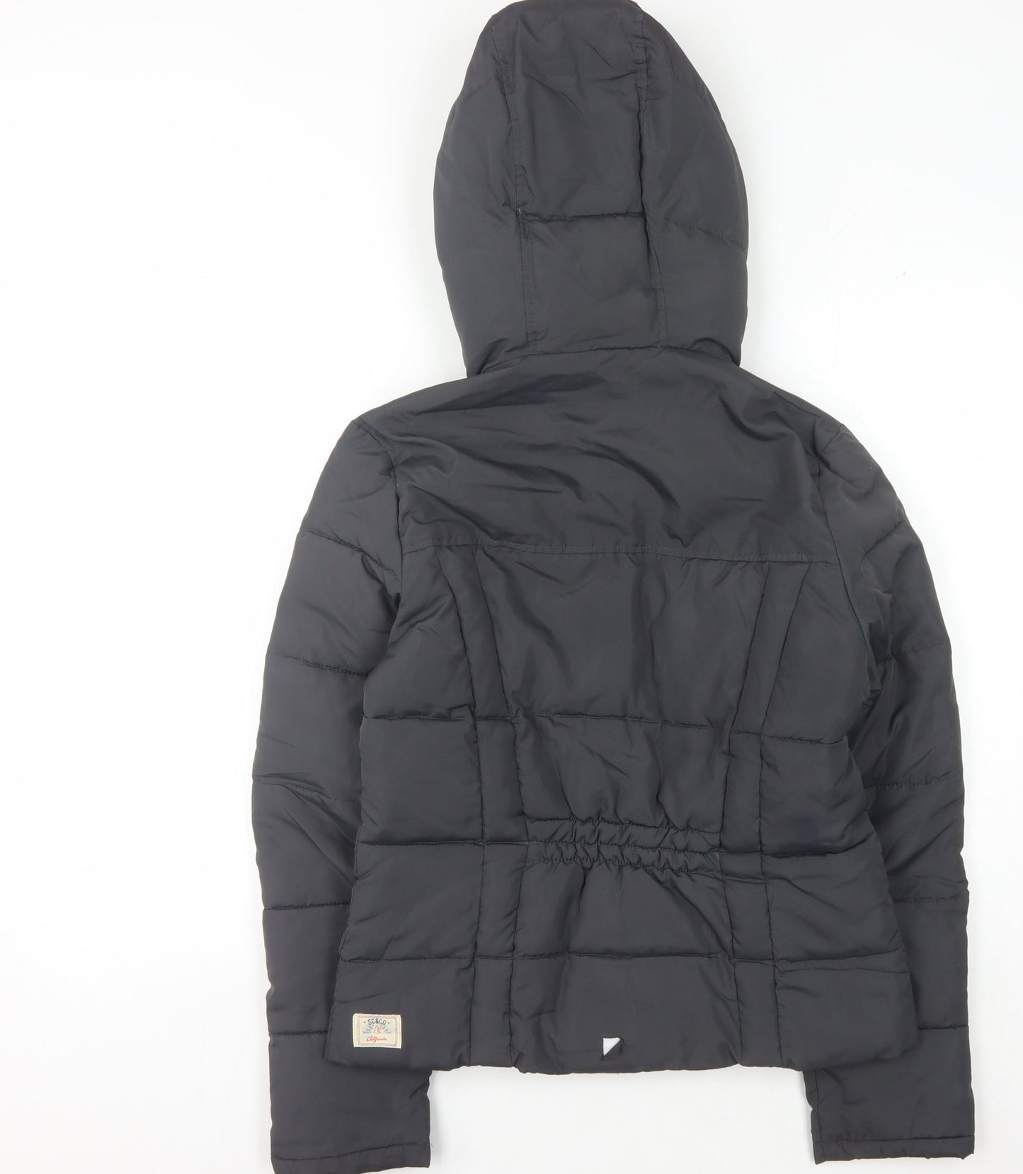 Womens UK Size 12 SoulCal & Co Black Puffer Jacket