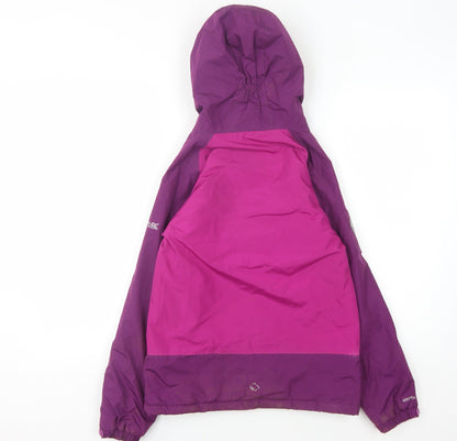 Regatta Girls Purple Waterproof Rain Coat 11 Years