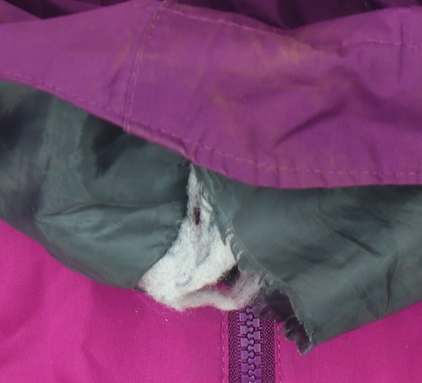 Regatta Girls Purple Waterproof Rain Coat 11 Years