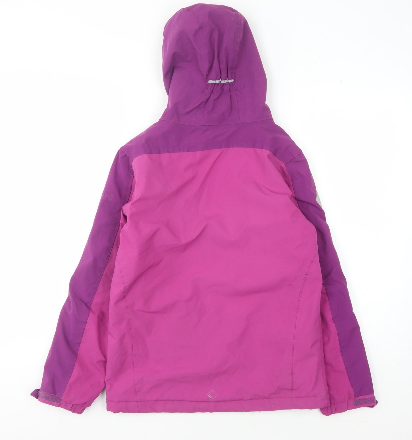 Regatta Girls Purple Ski Jacket Size 12 Hooded Winter