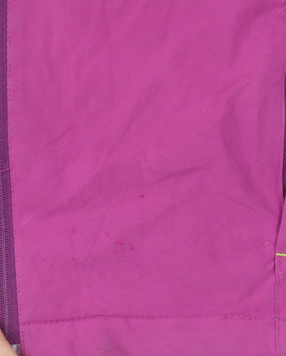Regatta Girls Purple Ski Jacket Size 12 Hooded Winter