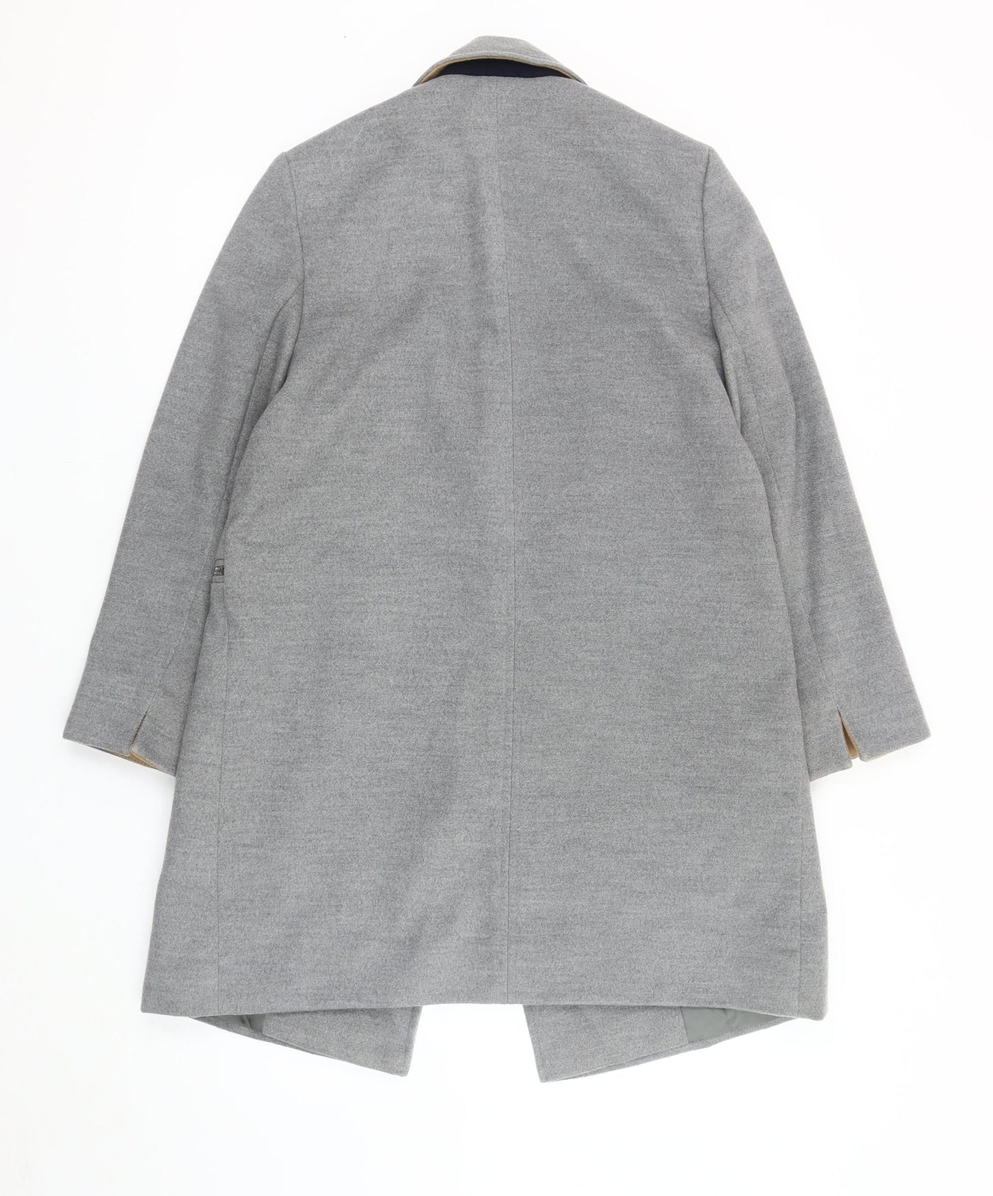 Womens UK Size 8 Topshop Grey Overcoat