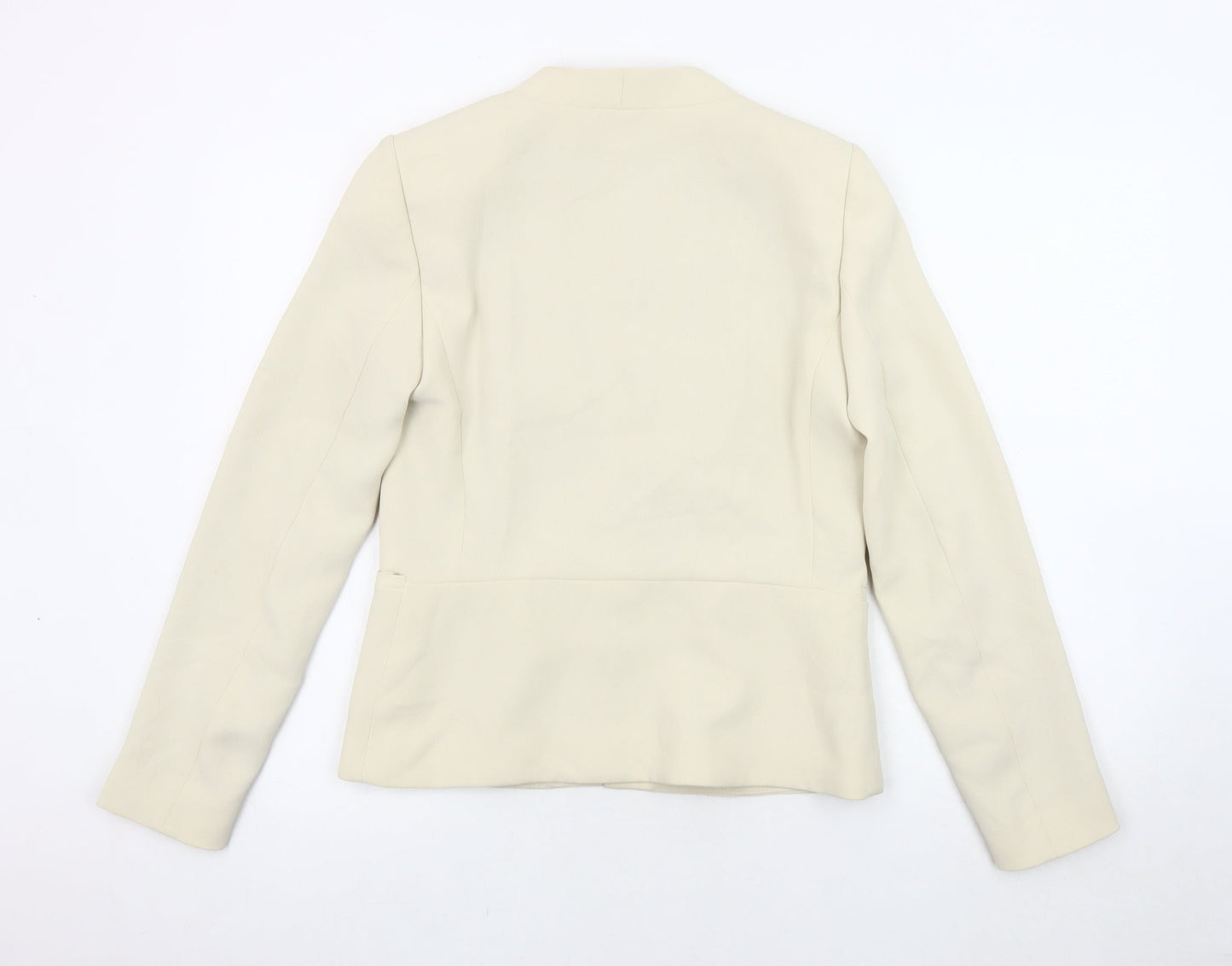 Mango Women’s Ivory Blazer, Size 4, Slim Fit