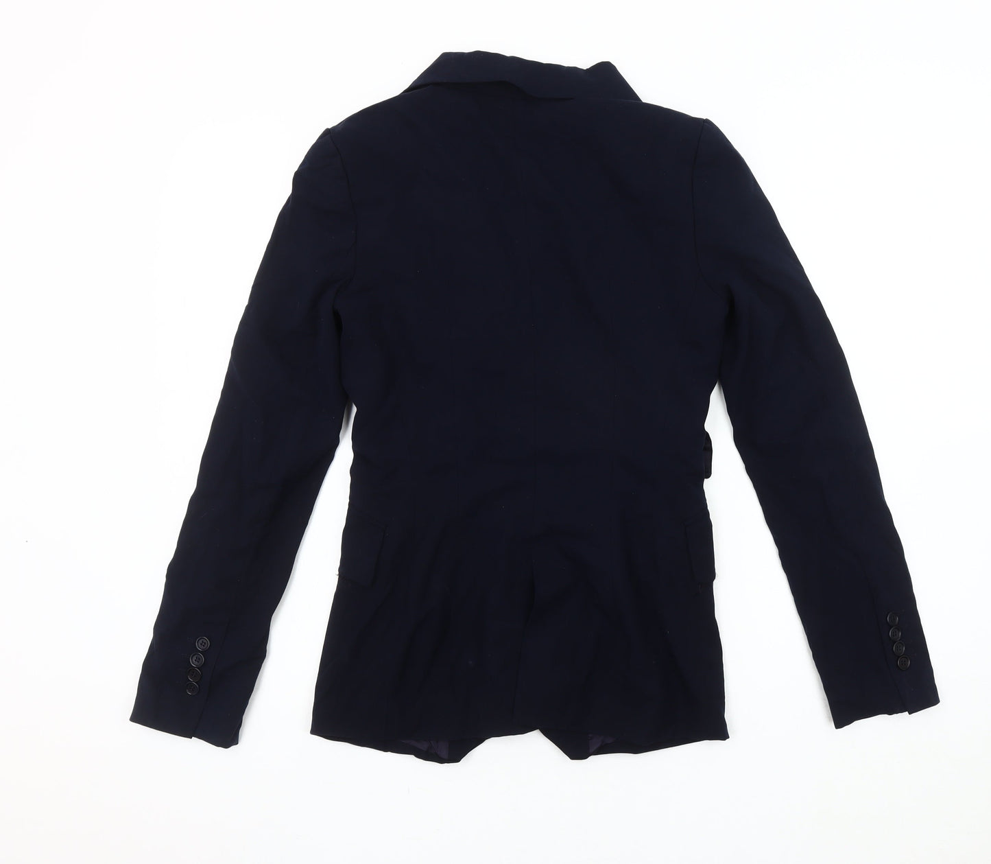 ZARA Women's Blue Slim Fit Suit Jacket Size 6