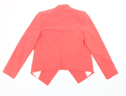 New Look Women's Pink Blazer, Size 12, Long Sleeve