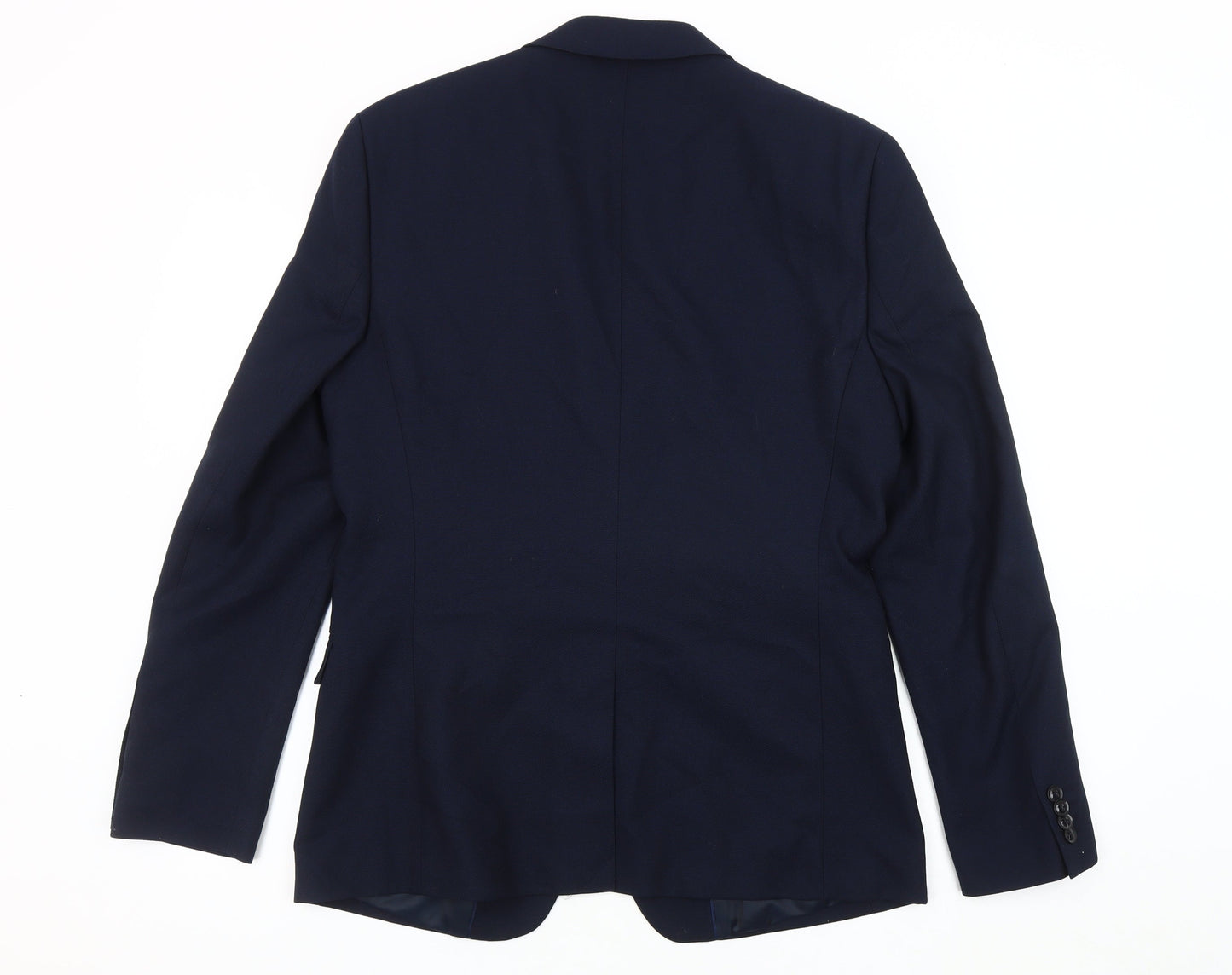 Topman Men's Blue Regular Fit Blazer Jacket 40R