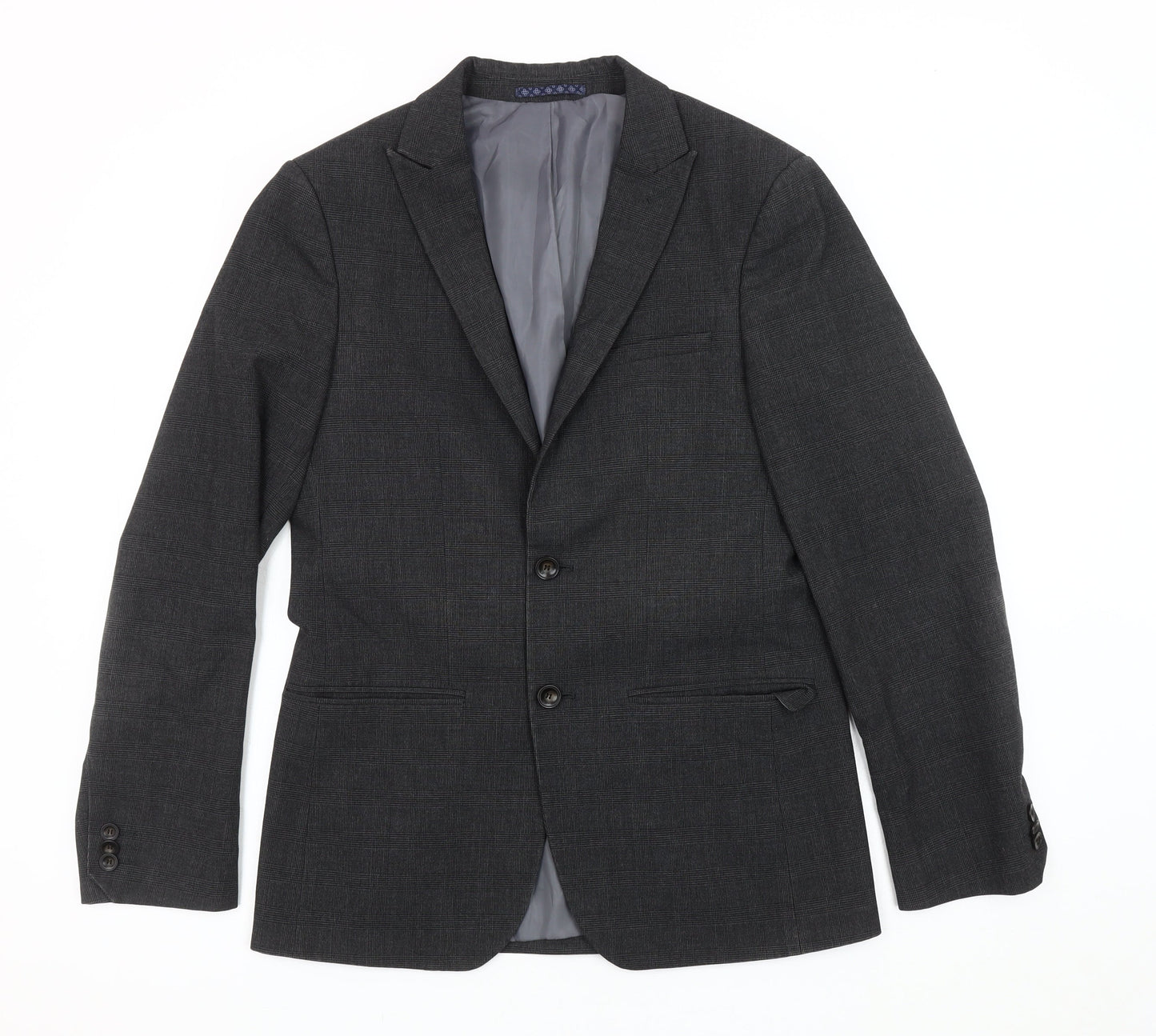 Mens UK Size 36 Marks and Spencer Regular Grey Suit Jacket