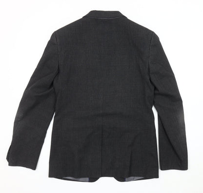 Mens UK Size 36 Marks and Spencer Regular Grey Suit Jacket