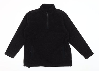 Debenhams Women's Black Pullover Sweatshirt Size 12