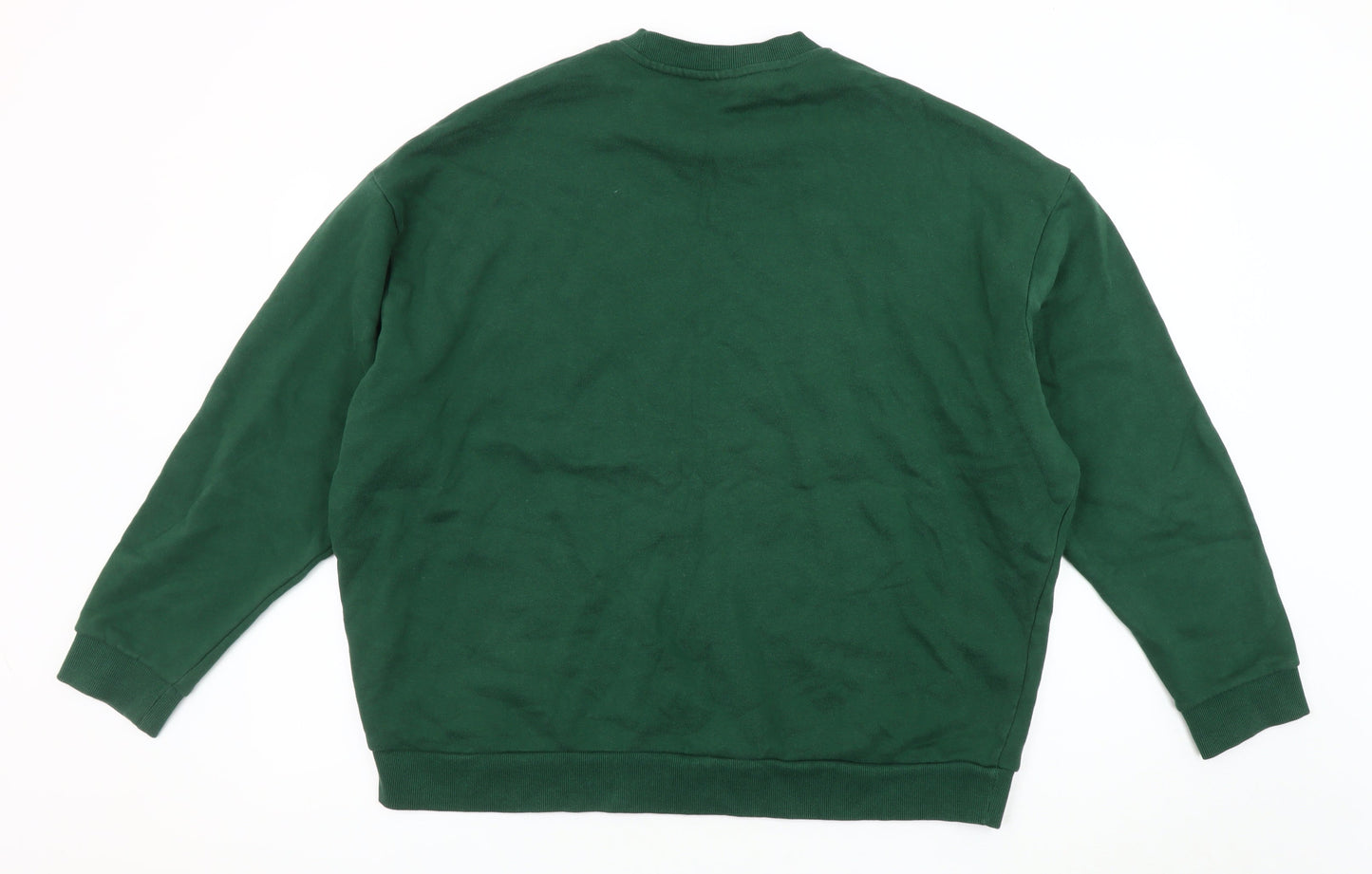 Mens UK Size XL ASOS DESIGN Green Pullover Sweatshirt