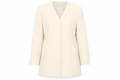 Womens UK Size 14 Debenhams Regular Beige Suit Jacket