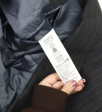 Mens UK Size 42 Marks and Spencer Regular Grey Suit Jacket