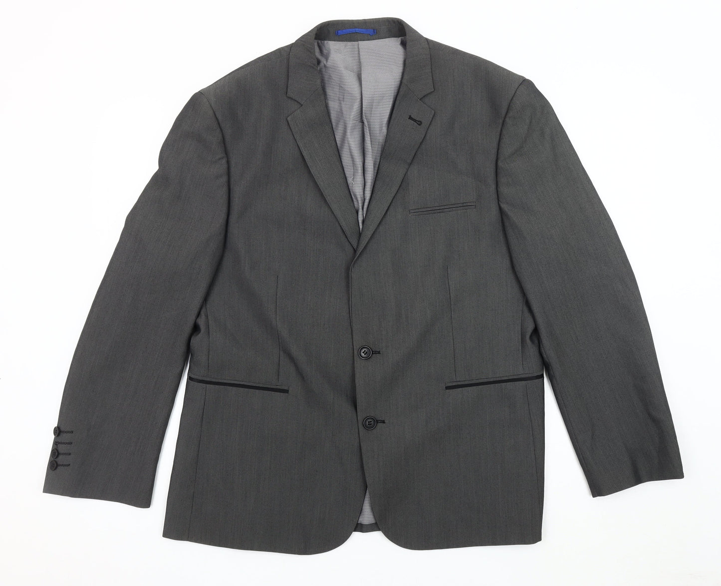 Mens UK Size 42 Jones Regular Grey Suit Jacket