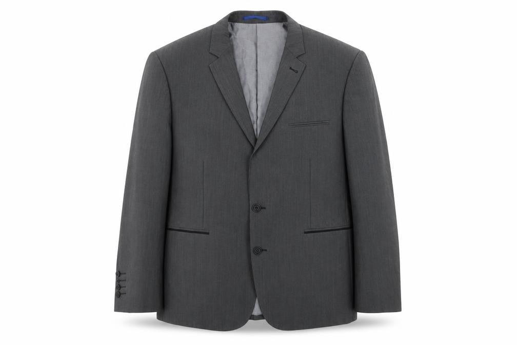 Mens UK Size 42 Jones Regular Grey Suit Jacket