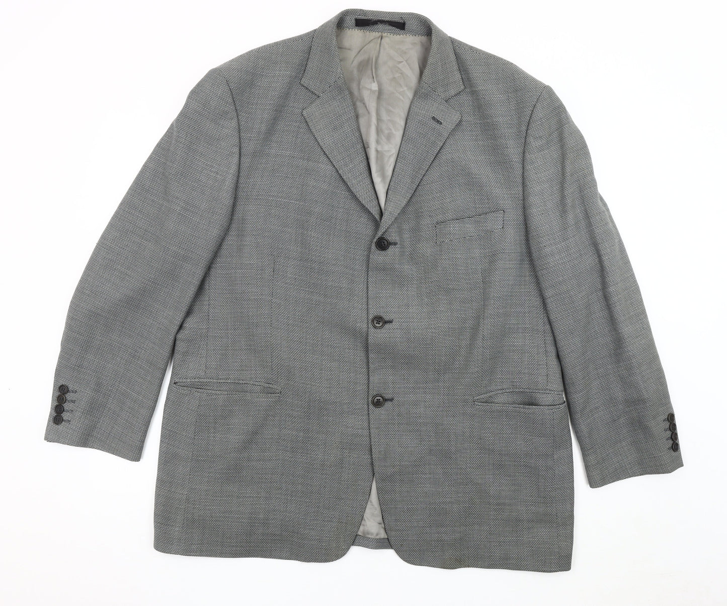 Mens UK Size 46 Marks and Spencer Regular Grey Suit Jacket