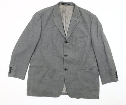 Mens UK Size 46 Marks and Spencer Regular Grey Suit Jacket