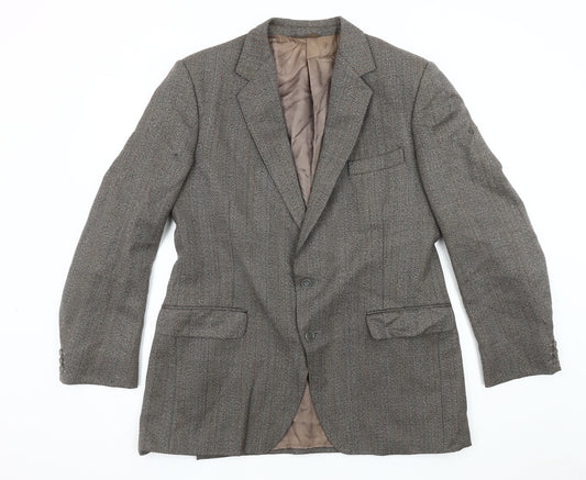 Mens UK Size 42 Dunn & Co. Regular Grey Suit Jacket
