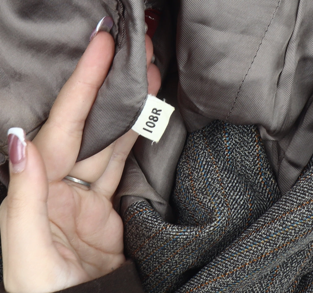 Mens UK Size 42 Dunn & Co. Regular Grey Suit Jacket