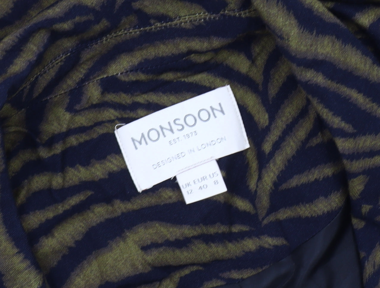 Monsoon Women's Multicoloured Blazer Size 12