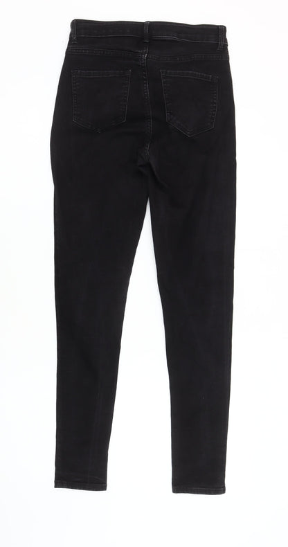 Womens UK Size 8 Marks and Spencer Slim Fit Skinny Black Jeans