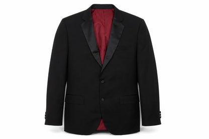 Mens UK Size 40 Marks and Spencer Regular Black Suit Tuxedo
