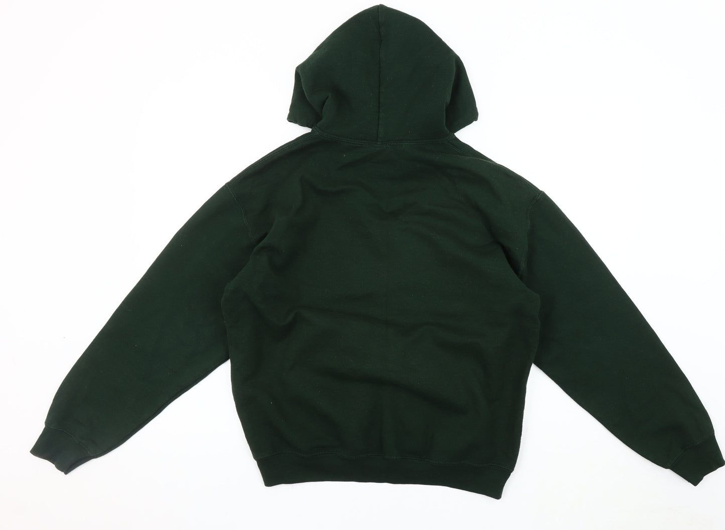 Mens UK Size M G&G Green Pullover Hoodie