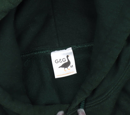 Mens UK Size M G&G Green Pullover Hoodie
