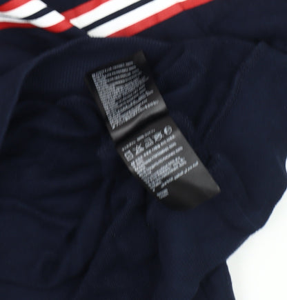 H&M Women's Blue Pullover Sweatshirt - Size L