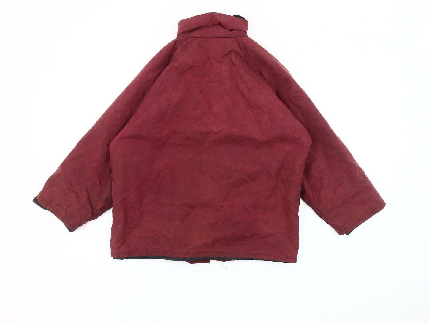 Oxford Blue Boys Red Cotton Jacket 7-8 Years