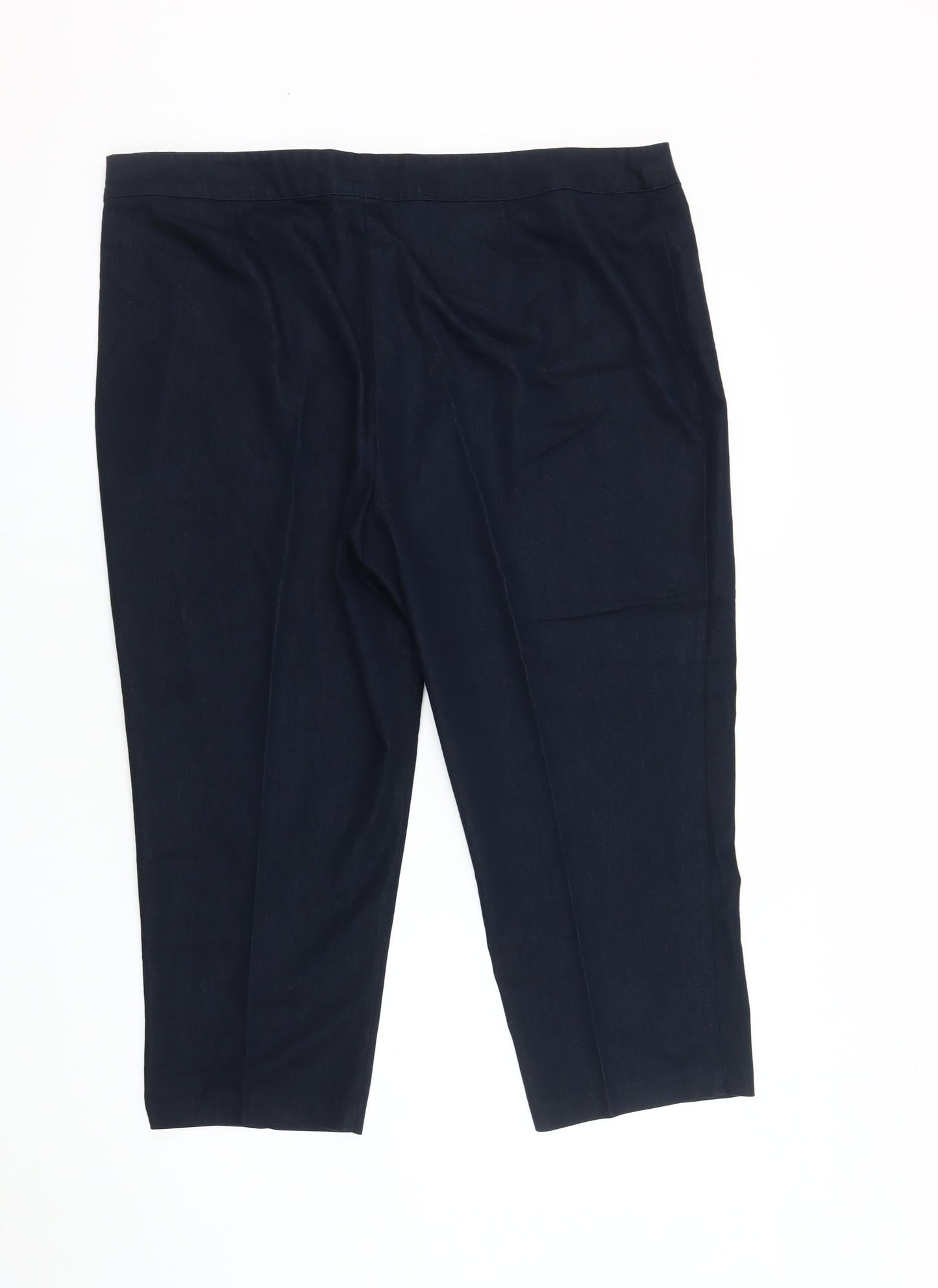 Womens UK Size 18 Marks and Spencer Regular Fit  Black Trousers