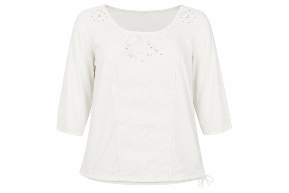 Womens UK Size 20 Marks and Spencer White Basic Blouse