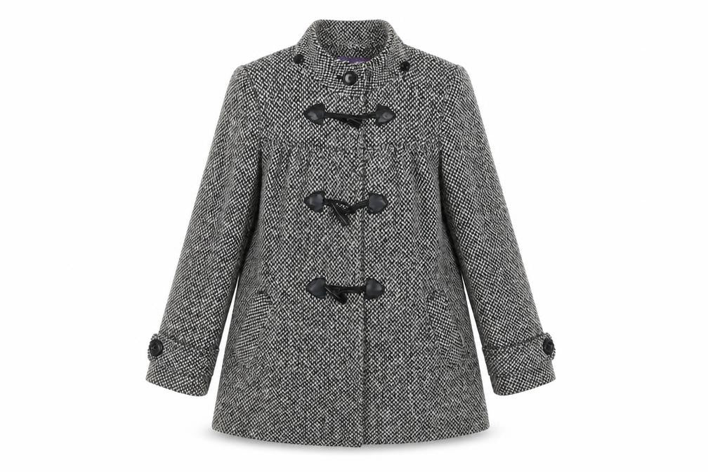 Womens UK Size 8 Autonomy Grey Duffel Coat