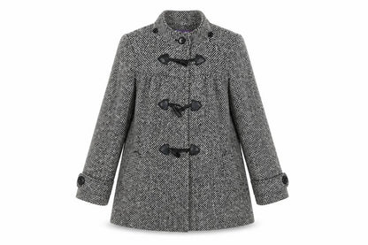 Womens UK Size 8 Autonomy Grey Duffel Coat