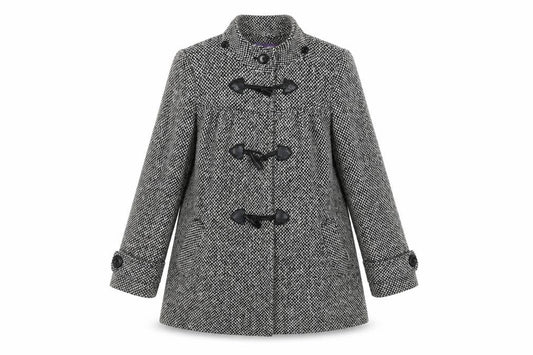 Womens UK Size 8 Autonomy Grey Duffel Coat
