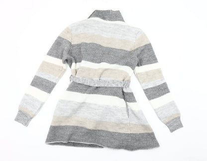 Womens UK Size S JoJo Maman Bébé Multicoloured Cardigan Jumper