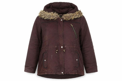 Womens UK Size 18 Dorothy Perkins Brown Parka Coat