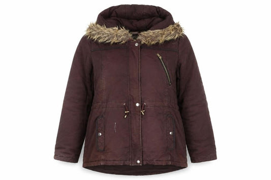 Womens UK Size 18 Dorothy Perkins Brown Parka Coat