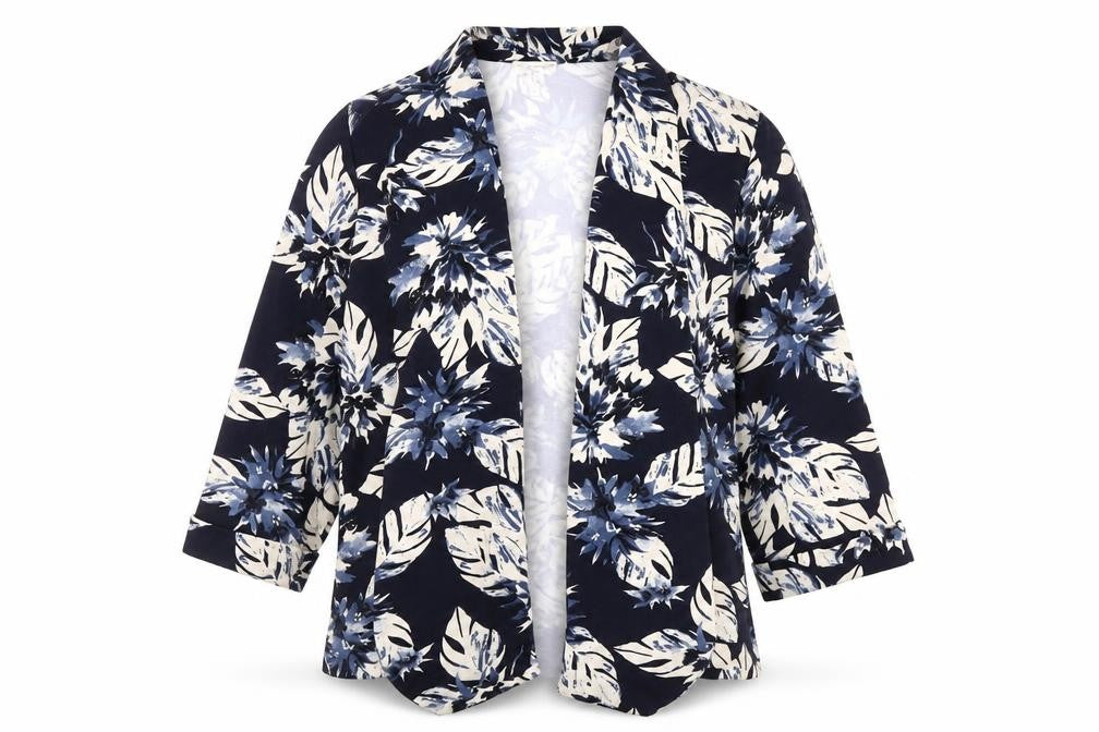 Monsoon Women's XL Multicoloured Floral Blazer