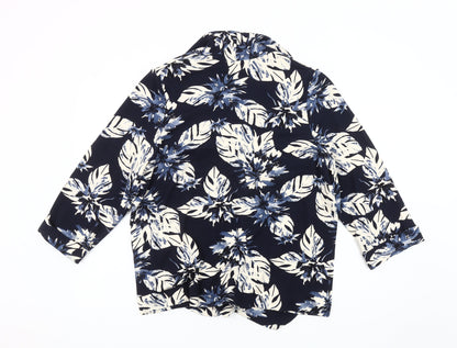 Monsoon Women's XL Multicoloured Floral Blazer