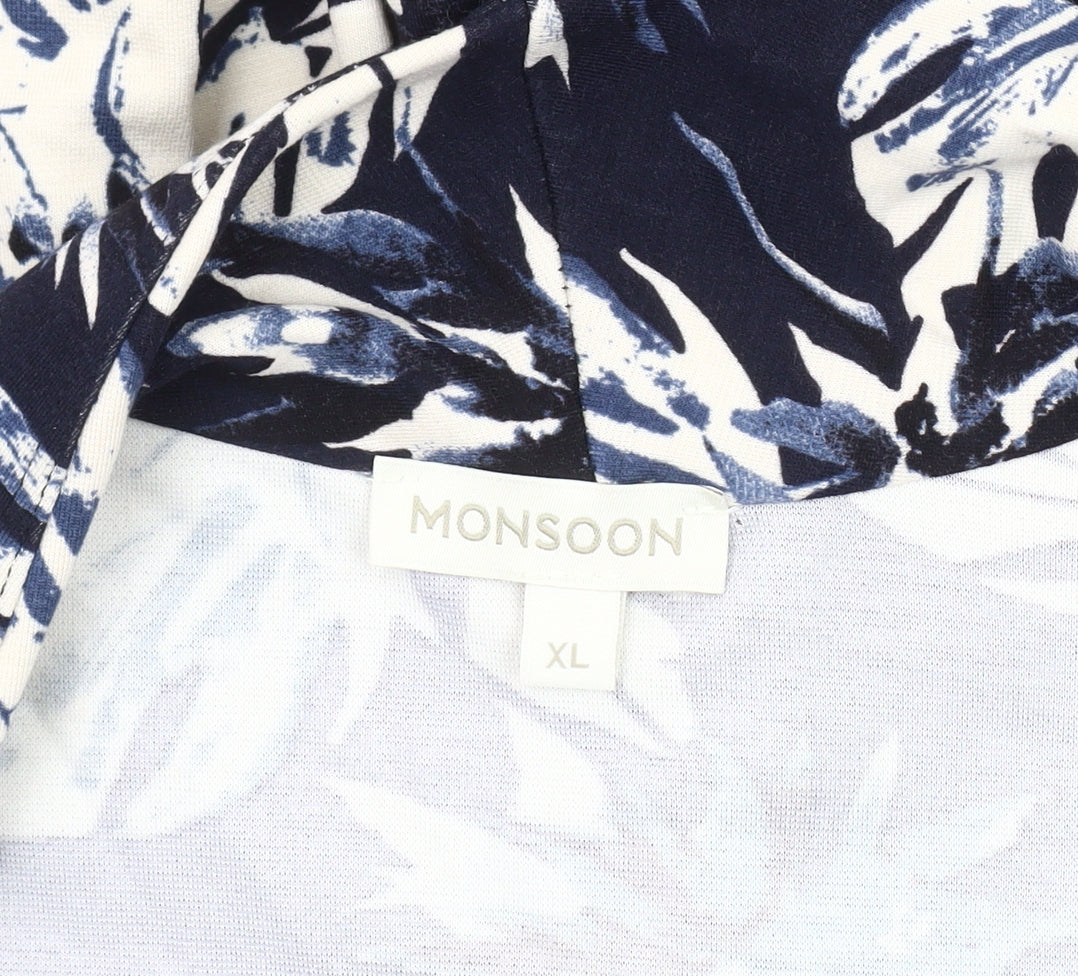 Monsoon Women's XL Multicoloured Floral Blazer