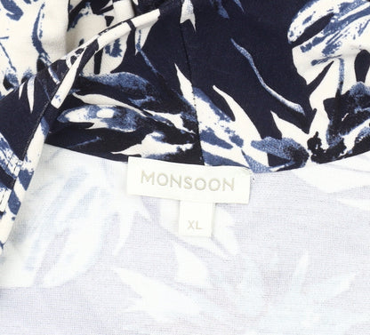 Monsoon Women's XL Multicoloured Floral Blazer