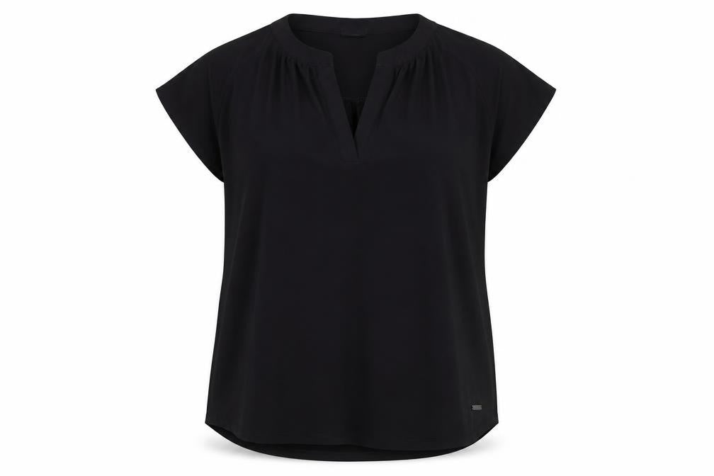 Womens UK Size L Jones New York Black Basic Blouse