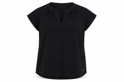 Womens UK Size L Jones New York Black Basic Blouse