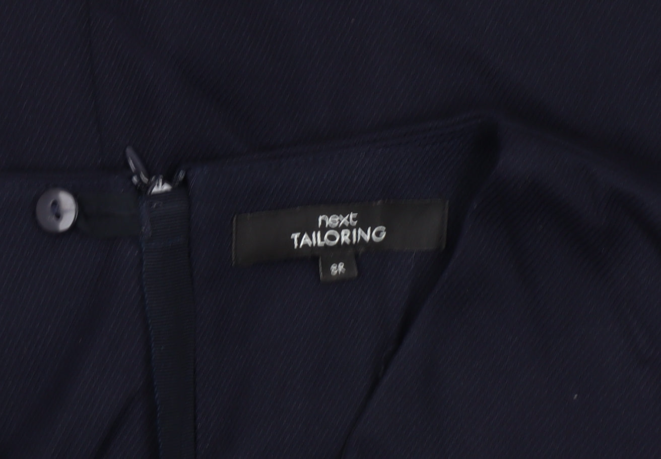 Next Women's Blue Pencil Dress - Size 8