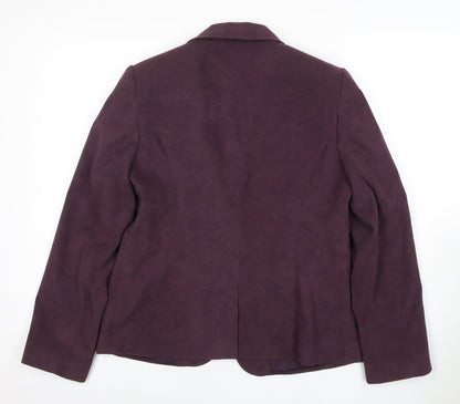 Beketex Women's Purple Blazer Size 14