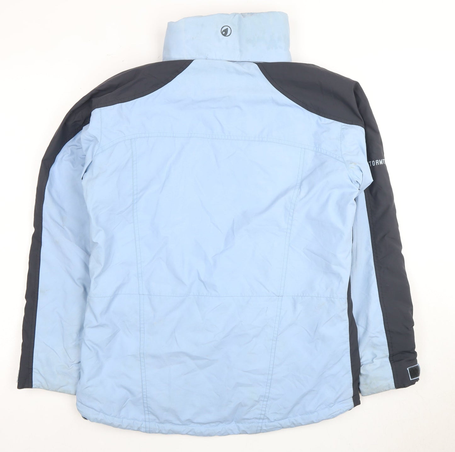 Womens UK Size 12 Peter Storm Blue Rain Coat
