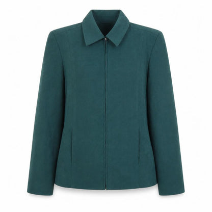Womens UK Size 10 Berkertex Green Basic Jacket
