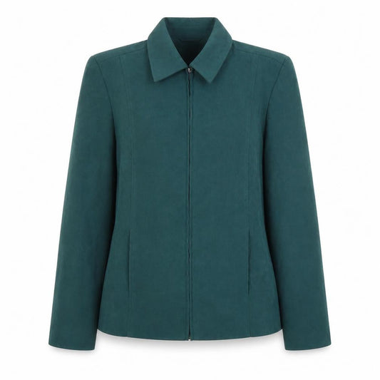 Womens UK Size 10 Berkertex Green Basic Jacket