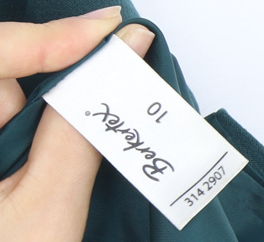 Womens UK Size 10 Berkertex Green Basic Jacket