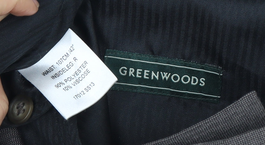 Greenwoods Grey Men's 42 Trousers